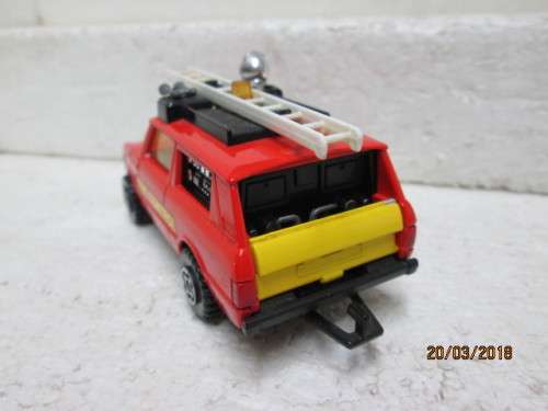 MATCHBOX SPEED KINGS: RANGE ROVER FIRE CONTROL K64 - LOT 129S