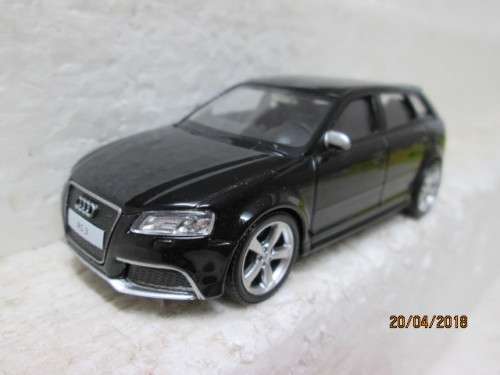 DIE CAST 1:43 SCALE : AUDI RS3 SPORTBACK (RMZ CITY) - LOT 629S