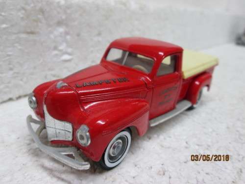 DIE CAST 1:43 SCALE : SOLIDO 1950 DODGE (LAMPETER No 3 FIRE DEPT.) - LOT 748S