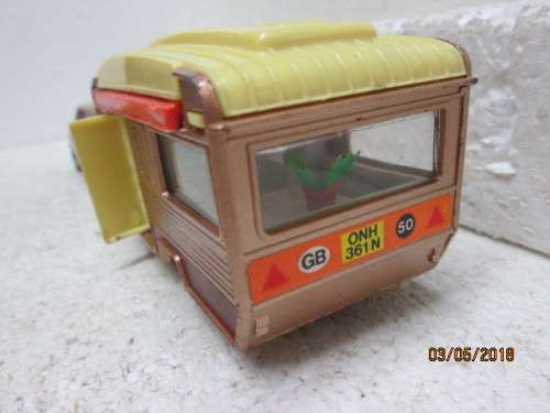 DIE CAST : CORGI : MERCEDES BENZ 240D WITH CARAVAN - LOT 781S