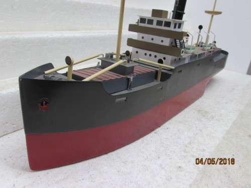 HO SCALE : TRAMP STEAMER SHIP - LOT 871S