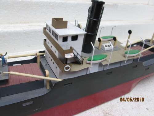 HO SCALE : TRAMP STEAMER SHIP - LOT 871S
