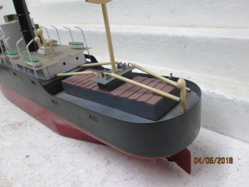 HO SCALE : TRAMP STEAMER SHIP - LOT 871S