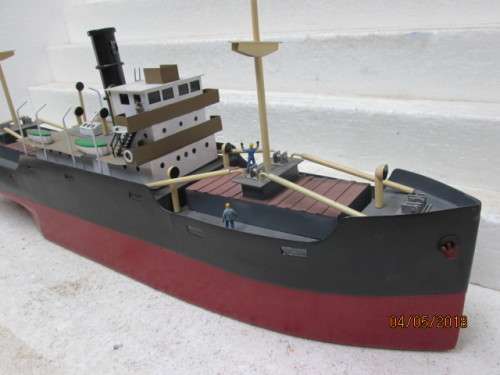 HO SCALE : TRAMP STEAMER SHIP - LOT 871S