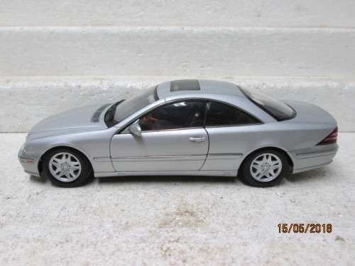 DIE CAST 1:18 SCALE : AUTOART MERCEDES BENZ CL COUPE (Reduced to clear) - LOT 976S