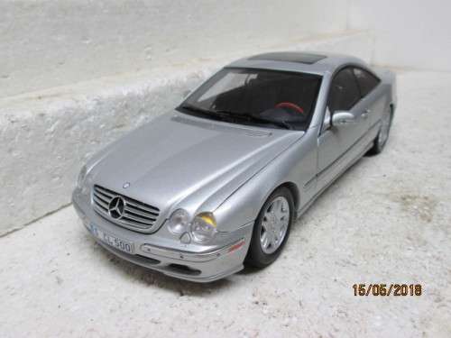 DIE CAST 1:18 SCALE : AUTOART MERCEDES BENZ CL COUPE (Reduced to clear) - LOT 976S