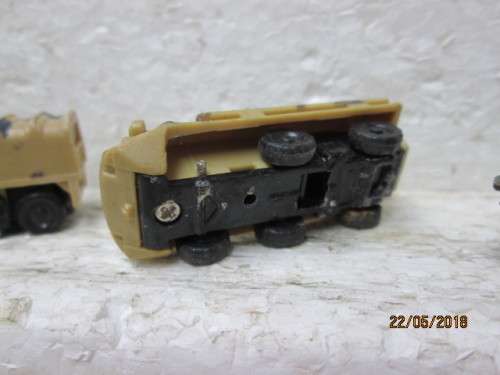 DIE CAST : MILITARY MICRO MACHINES x17 - LOT 54T