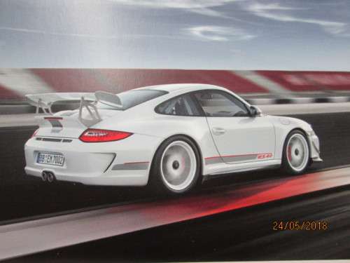 PORSCHE 911 GT3 RS4 POSTCARDS x6 PLUS WRAPPING PAPER (Reduced to clear)- LOT 64T
