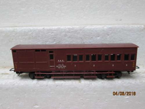 HO SCALE LIMA SAR V8 GUARD VAN - LOT 269T