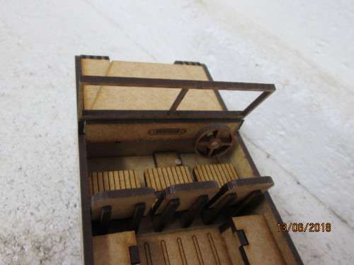 1:18 SCALE LAZER CUT 1948 SWB LANDROVER - LOT 280T