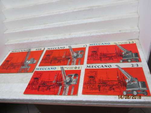 x3 VINTAGE MECCANO SETS  - LOT 285T