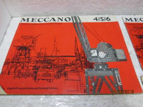 x3 VINTAGE MECCANO SETS  - LOT 285T