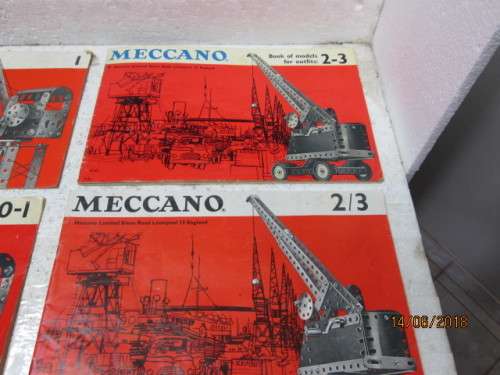 x3 VINTAGE MECCANO SETS  - LOT 285T