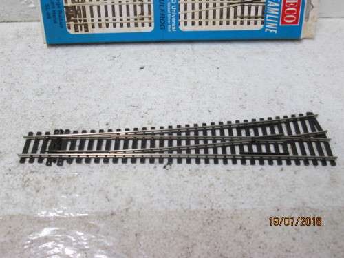 HO/OO SCALE : PECO LARGE RADIUS LEFT HAND POINT (BOXED) - LOT 593T
