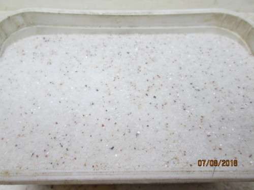 HO SCALE : SCENIC MATERIAL (FINE WHITE BALLAST 800g) - LOT 802T