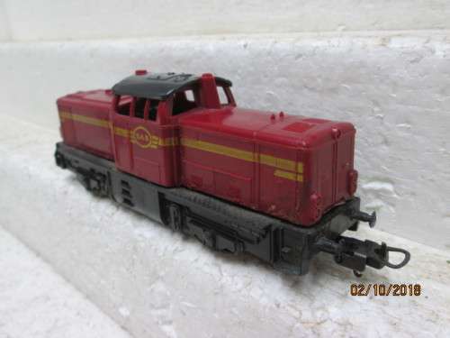 HO SCALE : LIMA SAR ORANGE EXPRESS DIESEL LOCOMOTIVE - LOT 250U