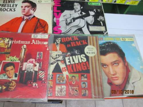 ELVIS COLLECTION x11 LP'S - LOT 343U