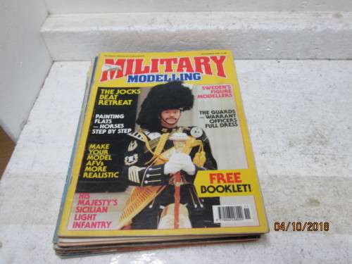 MILITARY MODELLING MAGAZINES x11 (ALL FROM THE 1990's) - LOT 362U