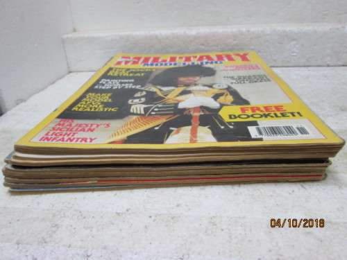 MILITARY MODELLING MAGAZINES x11 (ALL FROM THE 1990's) - LOT 362U