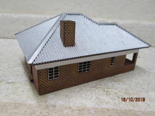 HO SCALE : SAR HOUSE (ALIWAL NORTH RAILWAY HOUSE) - LOT 494U