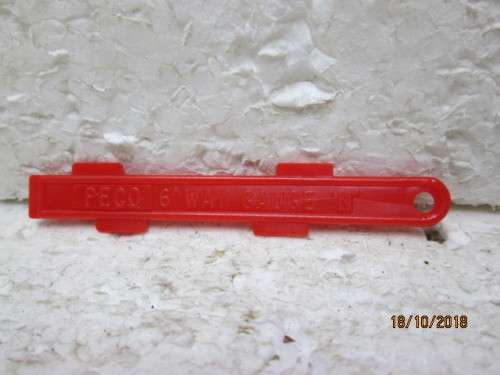 N SCALE: PECO 6" WEIGH GAUGE - LOT 522U