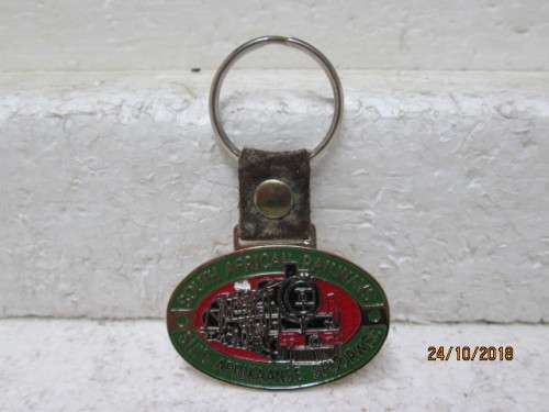 SOUTH AFRICAN RAILWAY METAL KEYRING - LOT 717U