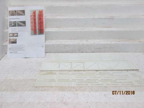 HO SCALE : SAR WARREN TRUSS BRIDGE KIT - LOT 873U