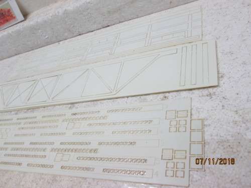 HO SCALE : SAR WARREN TRUSS BRIDGE KIT - LOT 873U