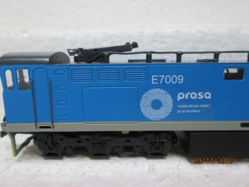 HO SCALE : SAR CLASS 7E BLUE ELECTRIC LOCOMOTIVE (PRASA) - LOT 901U