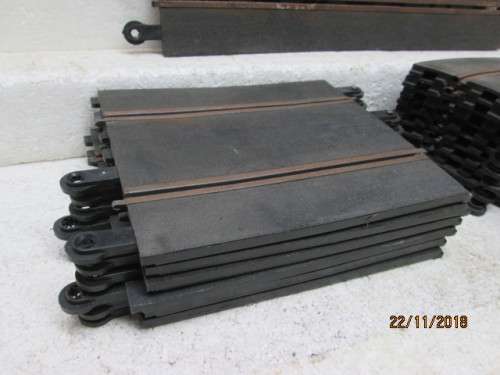 SCALEXTRIC :  TRACK x15 PIECES - LOT 789U