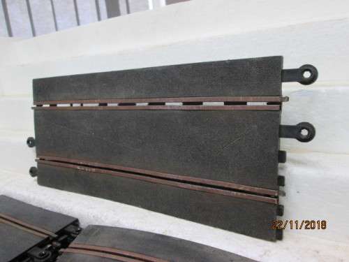 SCALEXTRIC :  TRACK x15 PIECES - LOT 789U