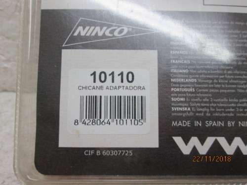NINCO TRACK : CHICANE ADAPTERS x2 - LOT 997U