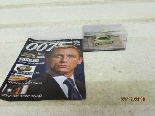 THE JAMES BOND COLLECTION : No 60 FORD KA (QUANTUM OF SOLACE) - LOT 34V