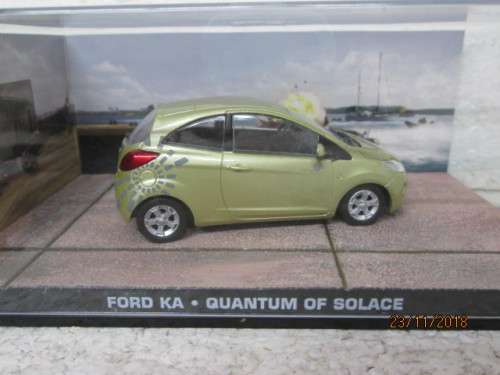 THE JAMES BOND COLLECTION : No 60 FORD KA (QUANTUM OF SOLACE) - LOT 34V