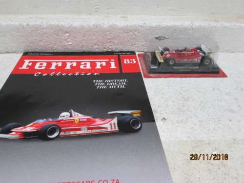 FERRARI COLLECTION : FERRARI 312 T4.1979 : JODY SCHECKTER  (No 83) - LOT 95V
