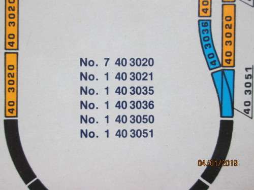 HO/OO SCALE : LIMA TRACK PACK C (BOXED) - LOT 446V