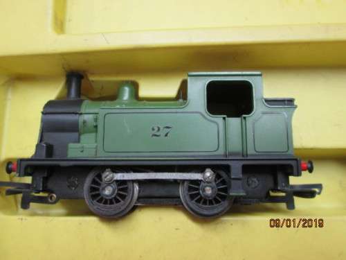OO SCALE : TRI-ANG STEAM TRAIN SET (BOXED) - LOT 465V