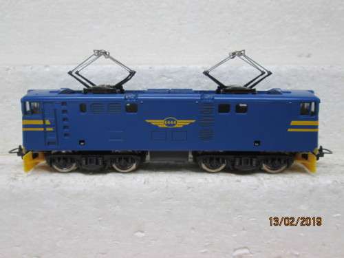 HO SCALE - LIMA SAR - BLUE DUMMY 5E ELECTRIC LOCOMOTIVE- BOXED  - LOT 769V