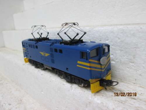 HO SCALE - LIMA SAR - BLUE DUMMY 5E ELECTRIC LOCOMOTIVE- BOXED  - LOT 769V