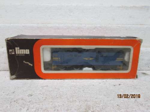 HO SCALE - LIMA SAR - BLUE DUMMY 5E ELECTRIC LOCOMOTIVE- BOXED  - LOT 769V