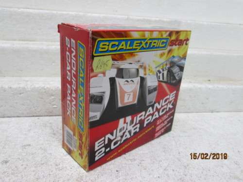 SCALEXTRIC ENDURANCE 2-CAR PACK - BOXED - LOT 830V