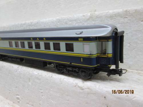 HO SCALE SARM : SAR OLD BLUE TRAIN C31 A PASSENGER COACH C8 (BOXED) - LOT 250W