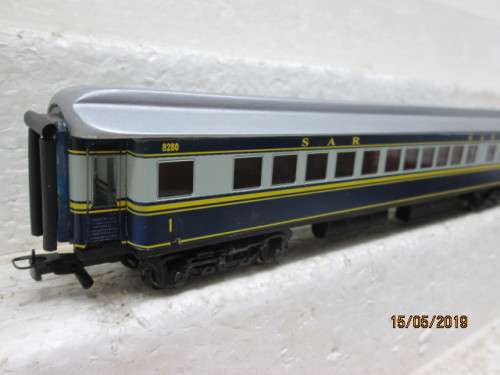HO SCALE SARM : SAR OLD BLUE TRAIN C31 B PASSENGER COACH C8 (BOXED) - LOT 251W