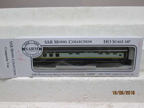 HO SCALE SARM : SAR OLD BLUE TRAIN COMPOSITE VAN (BOXED) - LOT 253W