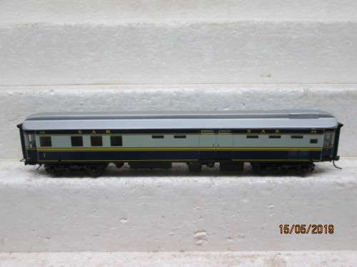 HO SCALE SARM : SAR OLD BLUE TRAIN COMPOSITE VAN (BOXED) - LOT 253W