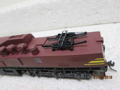 HO SCALE : SAR : SCISSOR BRASS PANTOGRAPH (LIMA REPLACEMENT PANTOGRAPHS)