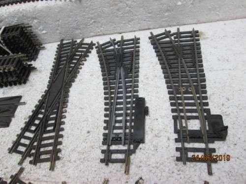 HO/OO SCALE : HORNBY TRACK  x15 PIECES - LOT 408W