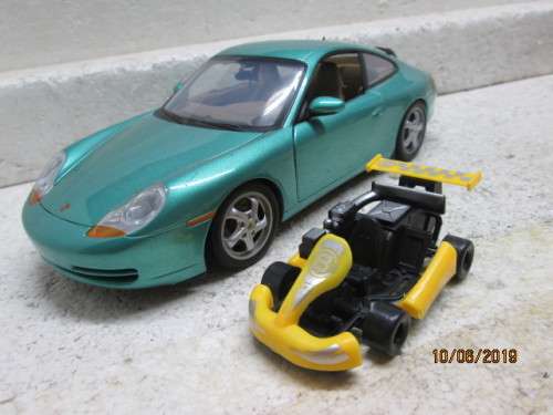 REDUCED TO CLEAR : RACING GO KART (YELLOW)