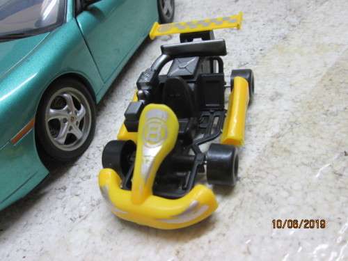 REDUCED TO CLEAR : RACING GO KART (YELLOW)