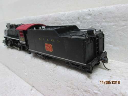 HO SCALE : BACHMANN 0-6-0 "THE DIXIE LINE" STEAM LOCOMOTIVE - LOT 480W